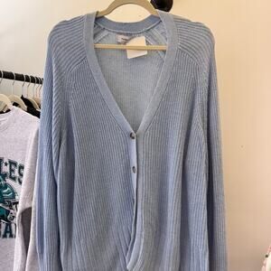 Light Blue Old Navy Cardigan XXL